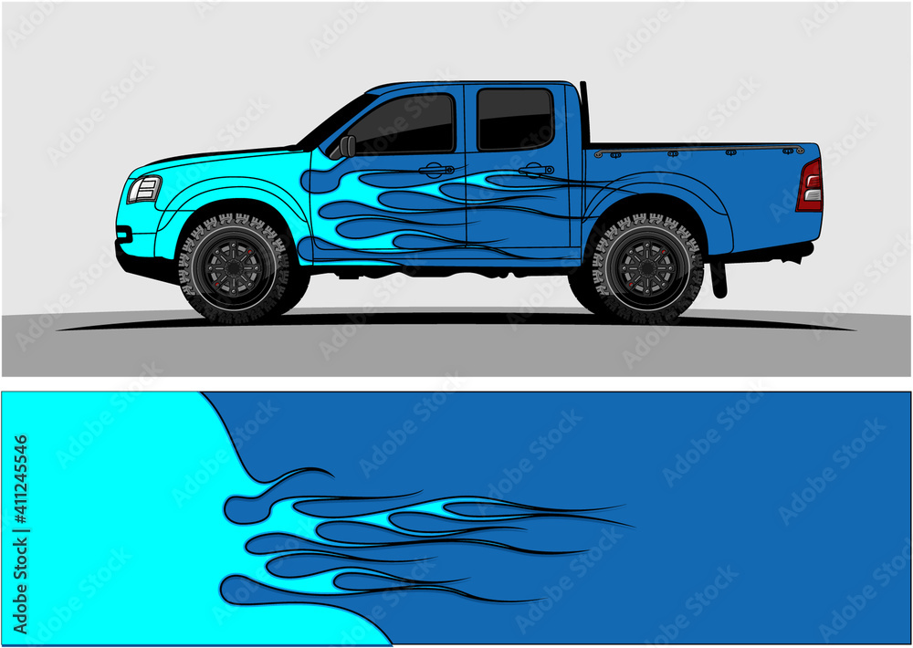 Car wrap graphic racing abstract strip and background for car wrap and vinyl sticker - Vector
Car wrap graphic racing abstract strip and background for car wrap and vinyl sticker - Vector
