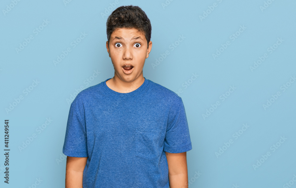 Scared Face Teen, Stock image