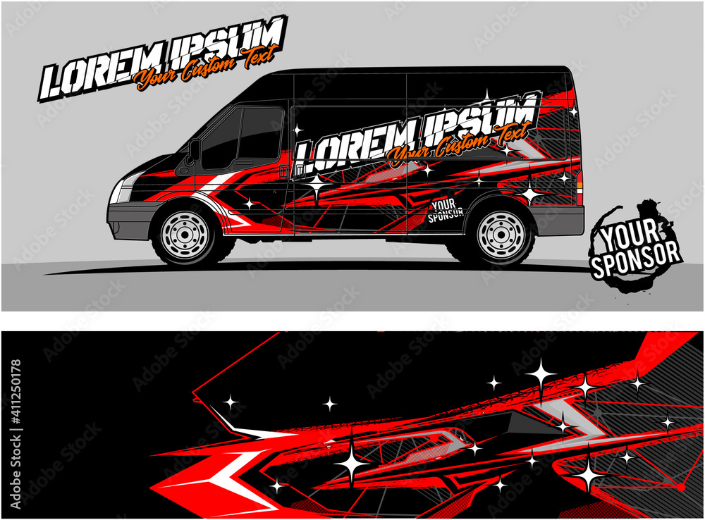 Car wrap graphic racing abstract strip and background for car wrap and vinyl sticker Car wrap graphic racing abstract strip and background for car wrap and vinyl sticker