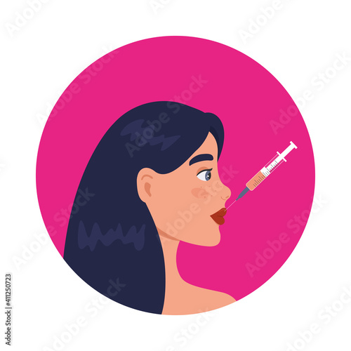 Cosmetic procedure and injection concept