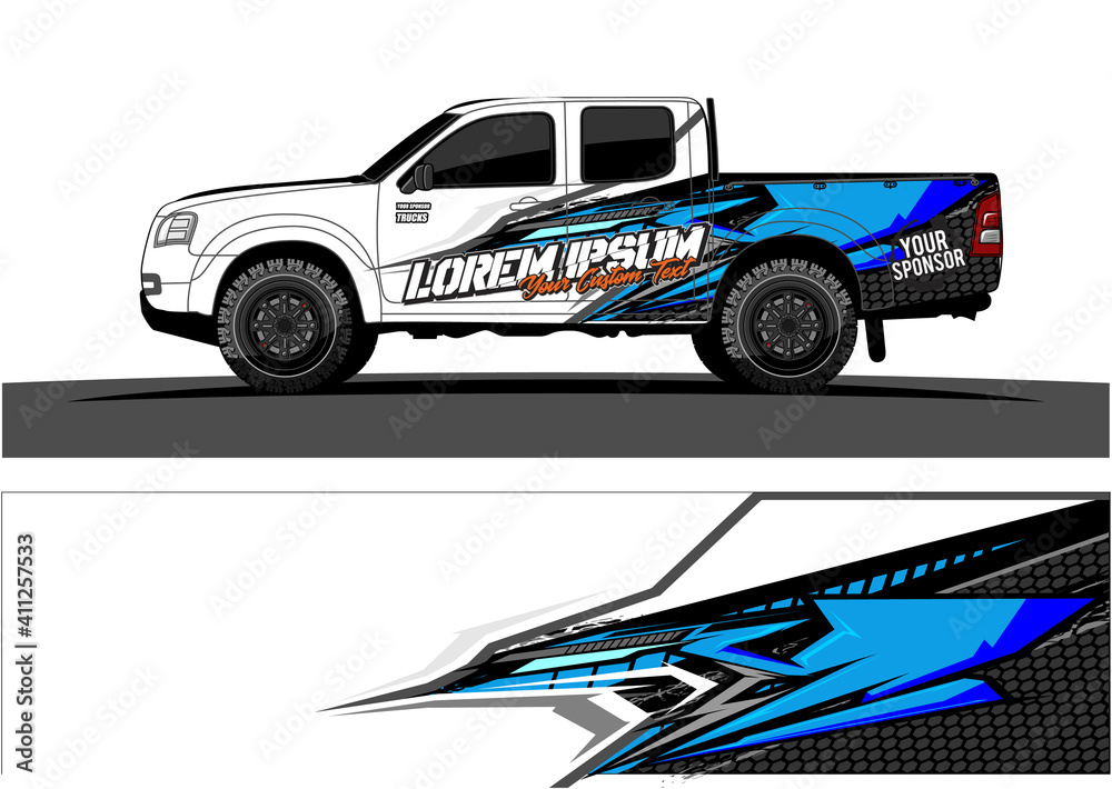 Car wrap graphic racing abstract strip and background for car wrap and vinyl sticker - Vector
Car wrap graphic racing abstract strip and background for car wrap and vinyl sticker - Vector