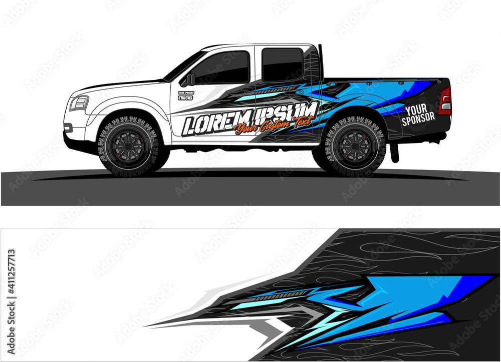 Car wrap graphic racing abstract strip and background for car wrap and vinyl sticker - Vector
Car wrap graphic racing abstract strip and background for car wrap and vinyl sticker - Vector