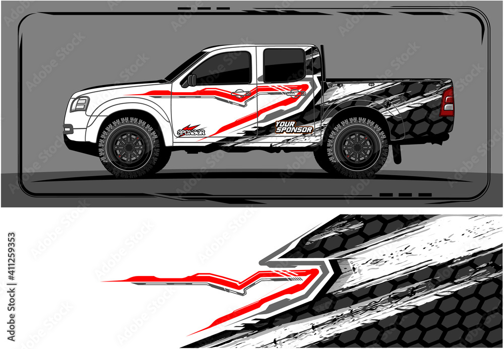 Car wrap graphic racing abstract strip and background for car wrap and vinyl sticker Car wrap graphic racing abstract strip and background for car wrap and vinyl sticker