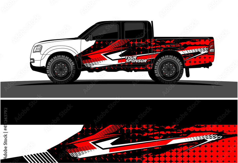 Car wrap graphic racing abstract strip and background for car wrap and vinyl sticker - Vector
Car wrap graphic racing abstract strip and background for car wrap and vinyl sticker - Vector