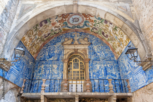 Porta da Vila, Inside azulejos, Obidos, Estremadura and Ribatejo, Portugal photo