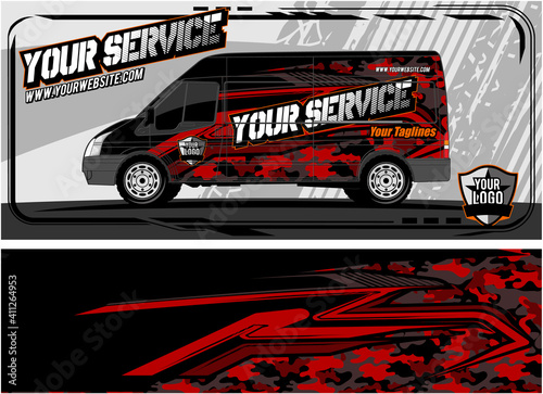 Wallpaper Mural car graphic background vector. abstract lines vector with modern camouflage design concept  for truck and vehicles graphics vinyl wrap  Torontodigital.ca