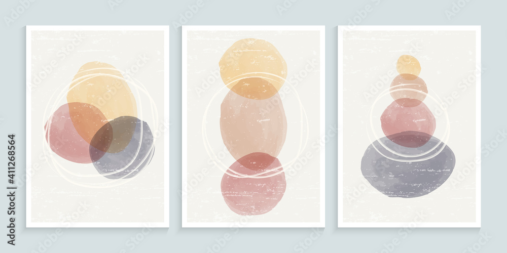Minimalist hand drawing wall art with grunge texture Minimalist hand drawing wall art with grunge texture