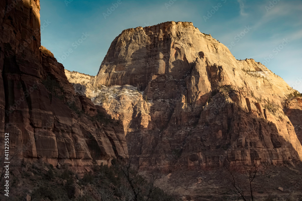 View of Zion National Park from Angels Landing, Utah, United States of America