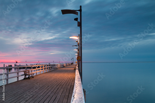 pier on the beach © arturteca.pl
