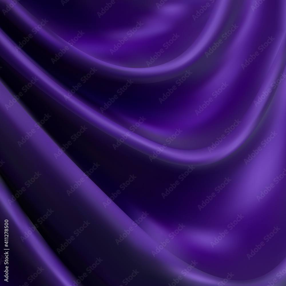 violet Satin Silky Cloth Fabric Textile Drape with Crease Wavy Folds background.With soft waves and,waving in the wind Texture of crumpled paper. object ,illustration violet Satin Silky Cloth Fabric Textile Drape with Crease Wavy Folds background.With soft waves and,waving in the wind Texture of crumpled paper. object ,illustration