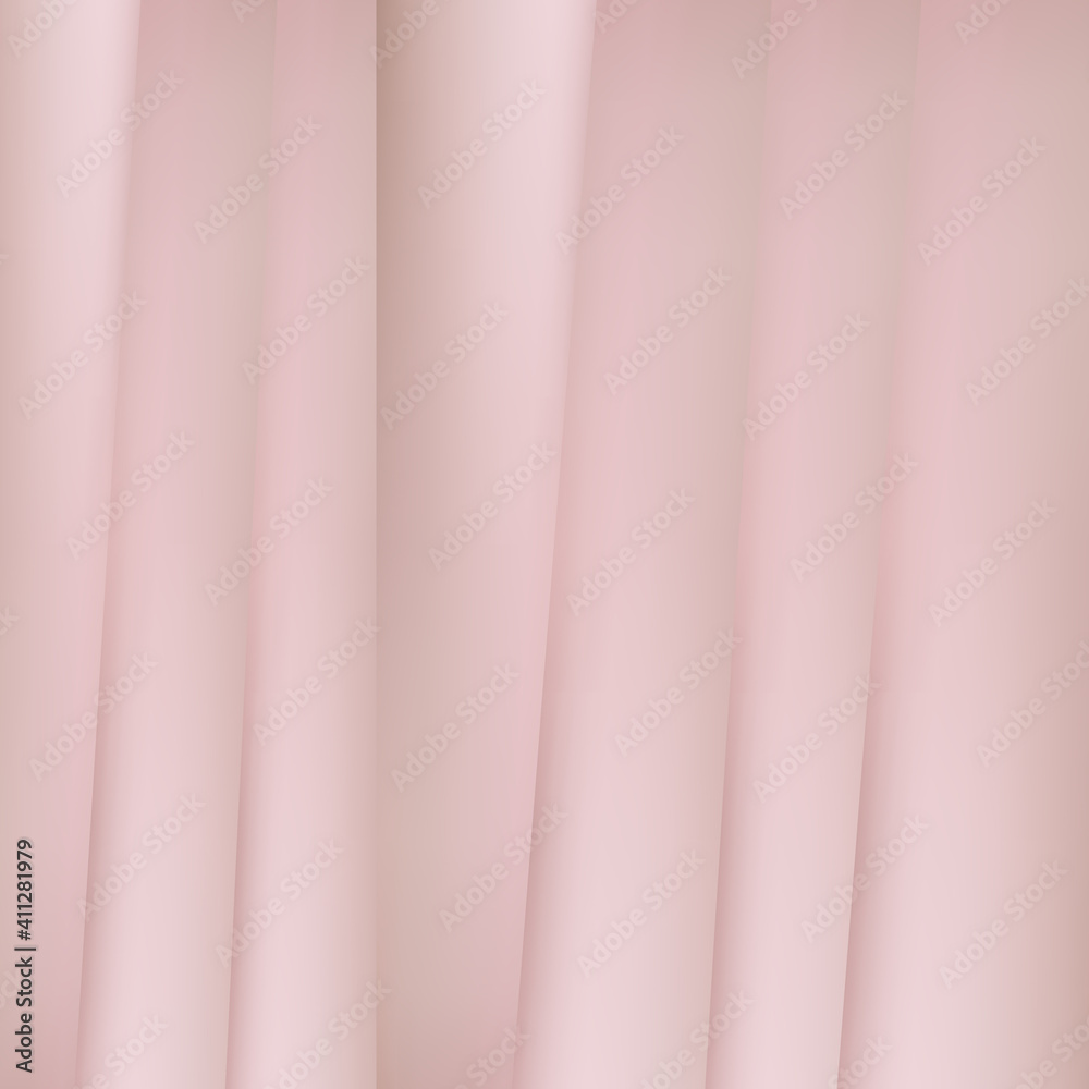 Obraz premium 3d realistic texture pastel fabric, silk, foil. Illustration. eps 10