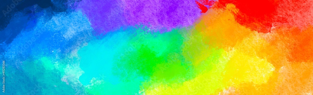 Abstract Background colorful watercolor texture , Beautiful banner 