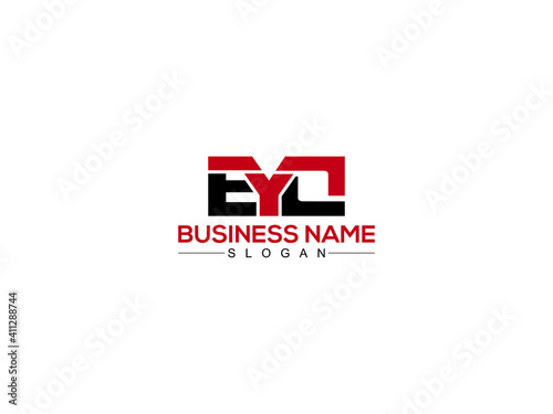 Letter EYO Logo Icon Design For New Business photo