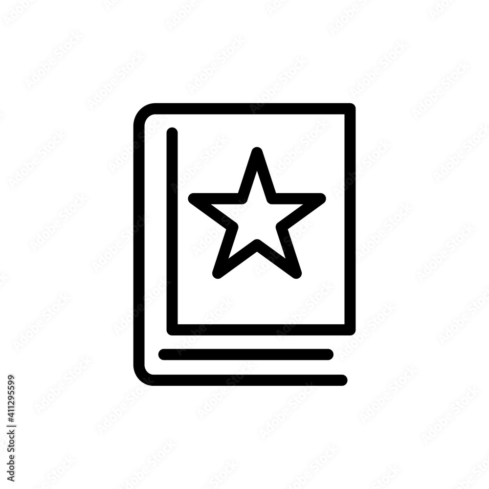 Book Line Icon Sign Symbol Vector Book Line Icon Sign Symbol Vector