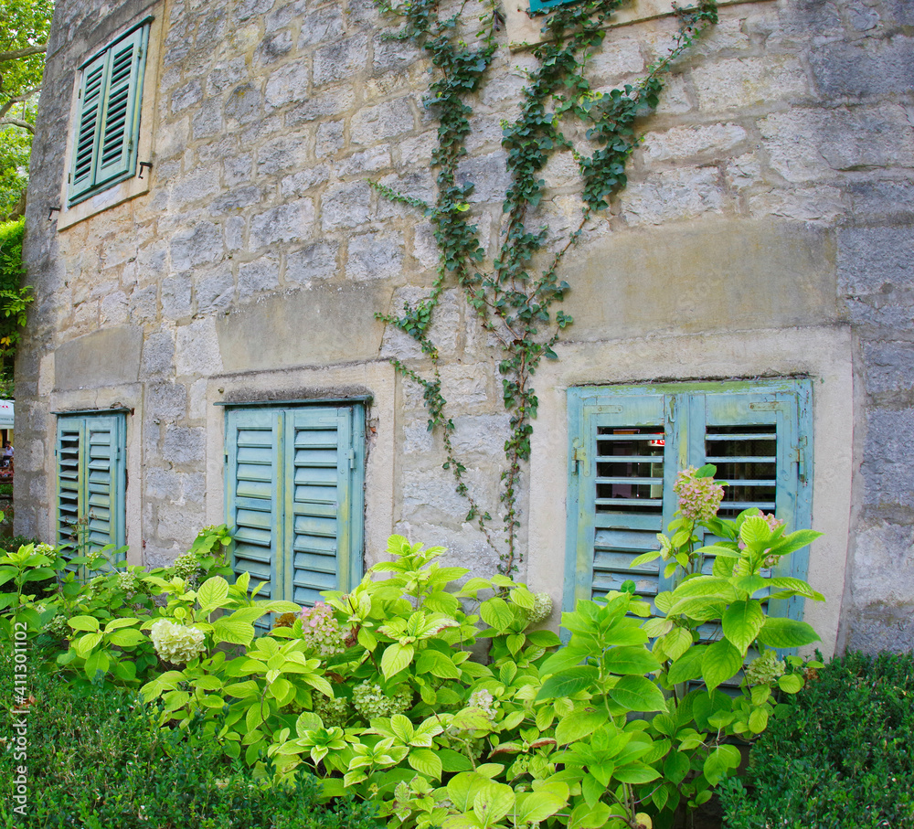 Touristic view of the resort of Rovinj, Istrian Peninsula, Croatia, Europe