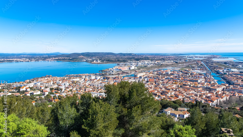 Sète in France, view of the harbor