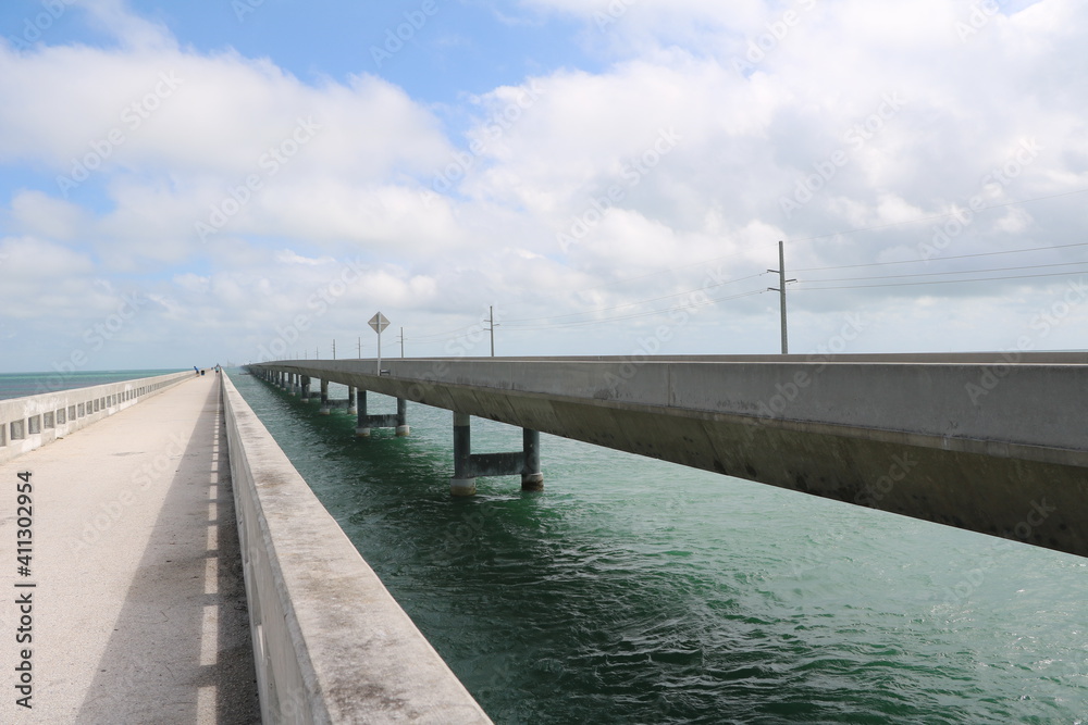 Seven Mile Bridge Florida Keys, Florida USA