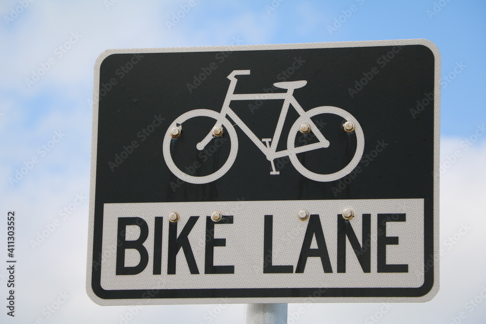 Bike Lane, Florida Keys, Florida USA Bike Lane, Florida Keys, Florida USA