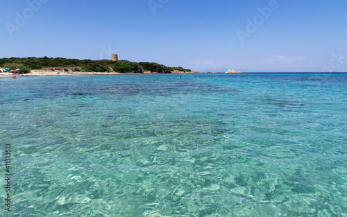 Panorama of Vignola Beach in Sardinia © McoBra89