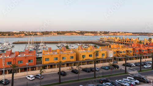 Marina de Portimão panorama, Ferragudo, Algarve, Portugal © sanchacampos