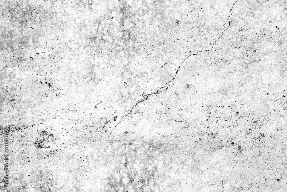 Obraz premium Texture of a concrete wall with cracks and scratches which can be used as a background