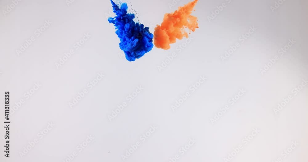 Ink in water. Abstract background Ink in water. Abstract background