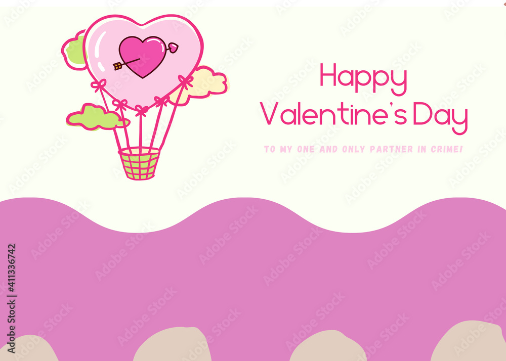 illustration of a pink balloon.

Pink heart-shaped balloon with the inscription Happy Valentine on a white-pink background, close-up.