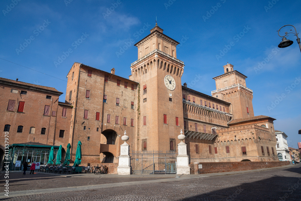 Ferrara - The castle Castello Estense