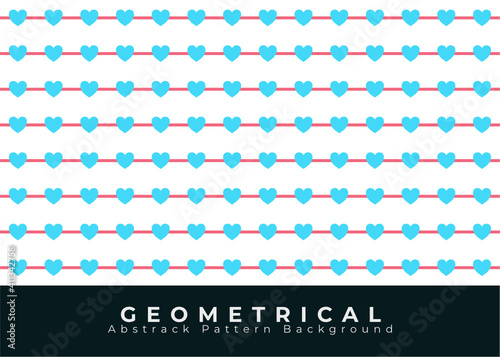 valentine abstract background. geometrical abstract pattern background.