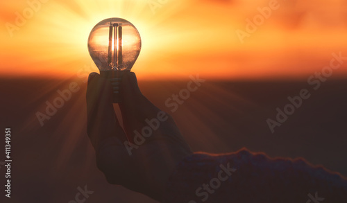 light bulb in the sun © LeticiaLara