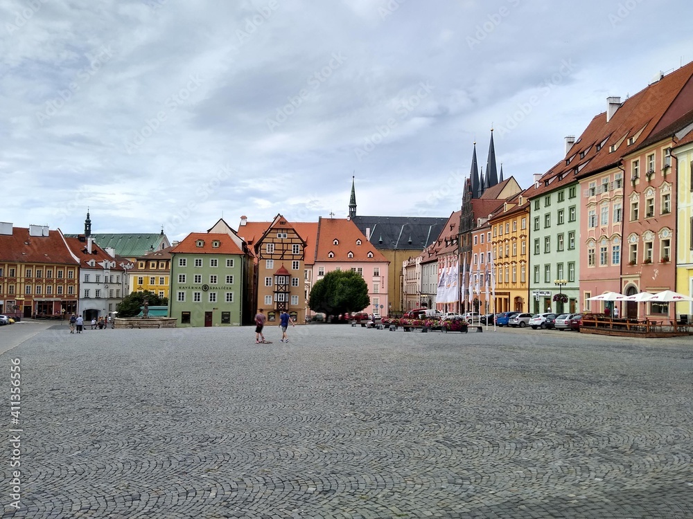 old town square Cheb