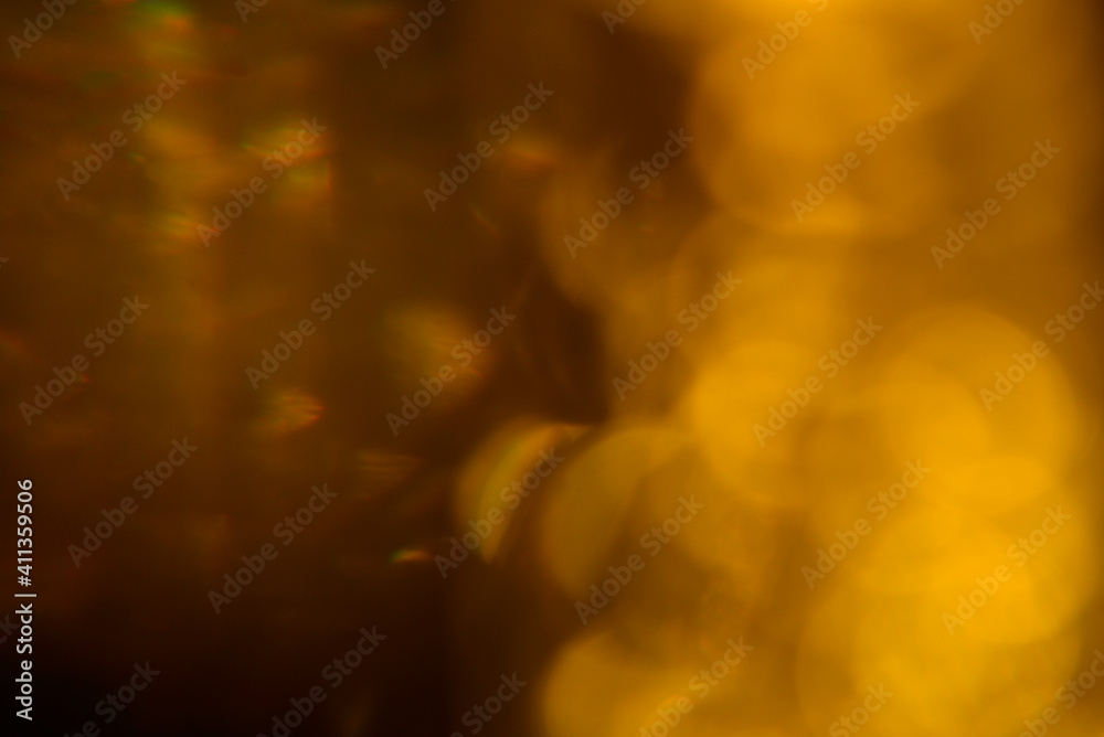 Abstract background. Gold lights texture. Visual effect. VFX layered texture.