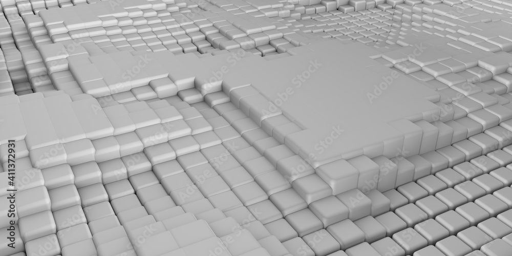 Candy Square Blocks Abstract Background