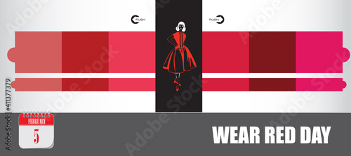 Card Wear Red Day