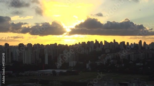 Brazilian Sao Paulo Sunset