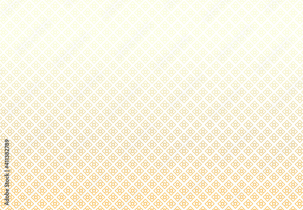 Golden Thai pattern on a white background, wall decoration pattern in Thai temples. vector illustration Golden Thai pattern on a white background, wall decoration pattern in Thai temples. vector illustration