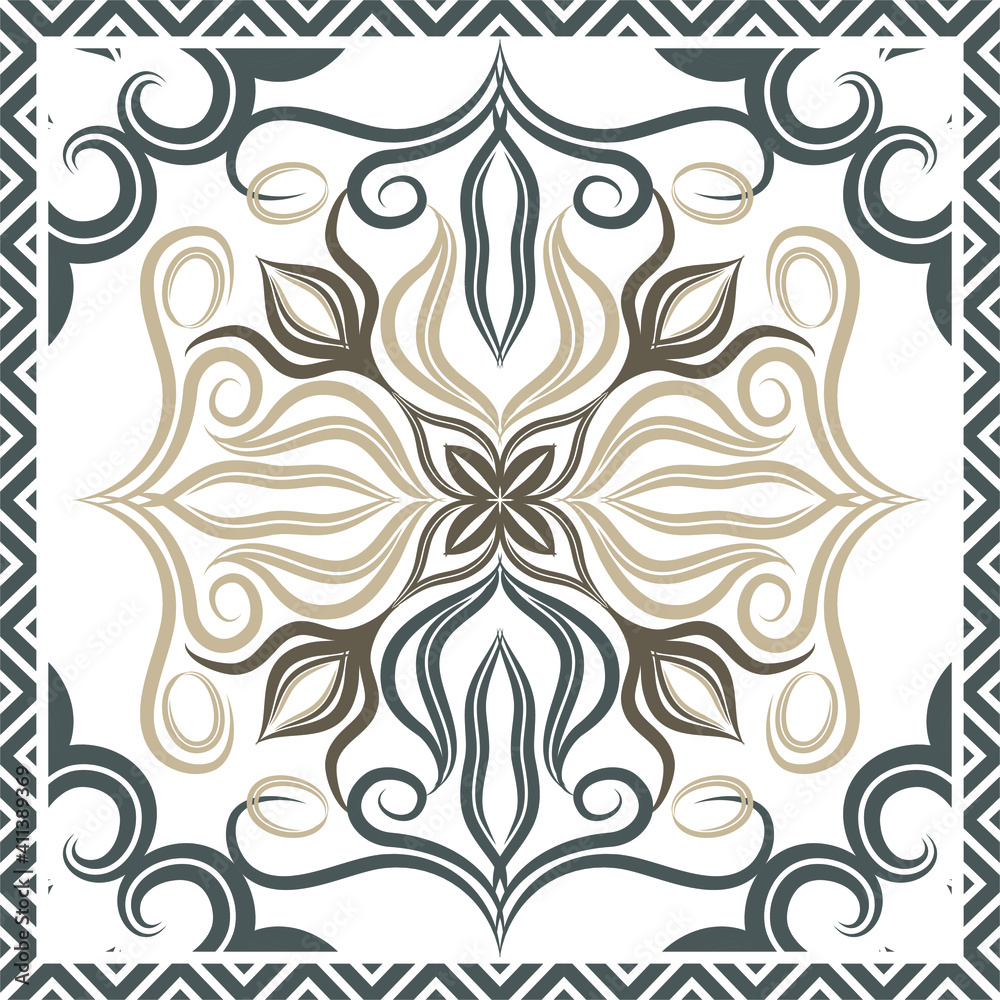 flower pattern for scarf and textile print. Silk scarf design. vector background,Trendy scarf print. Creative contemporary collag flower pattern for scarf and textile print. Silk scarf design. vector background,Trendy scarf print. Creative contemporary collag