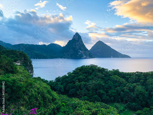 Pitons in St. Lucia