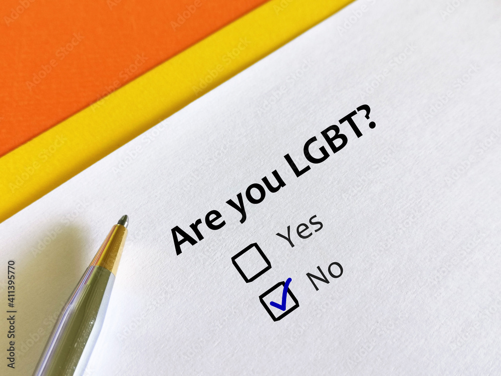 Questionnaire about sexual orientation Questionnaire about sexual orientation