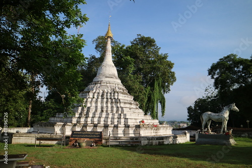The White Pagoda is a place of worship, especially for those born in the Year of the Rabbit.
