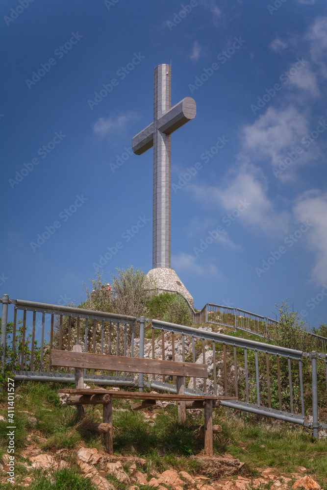 La Croix du Nivollet, Chambéry, Savoie, France