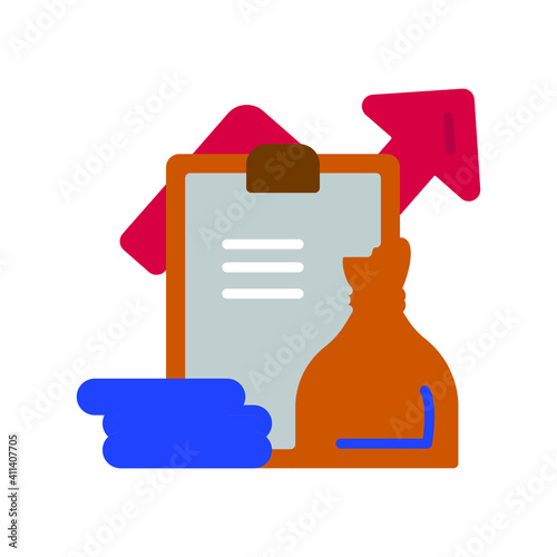 nice economic trade icon for the website