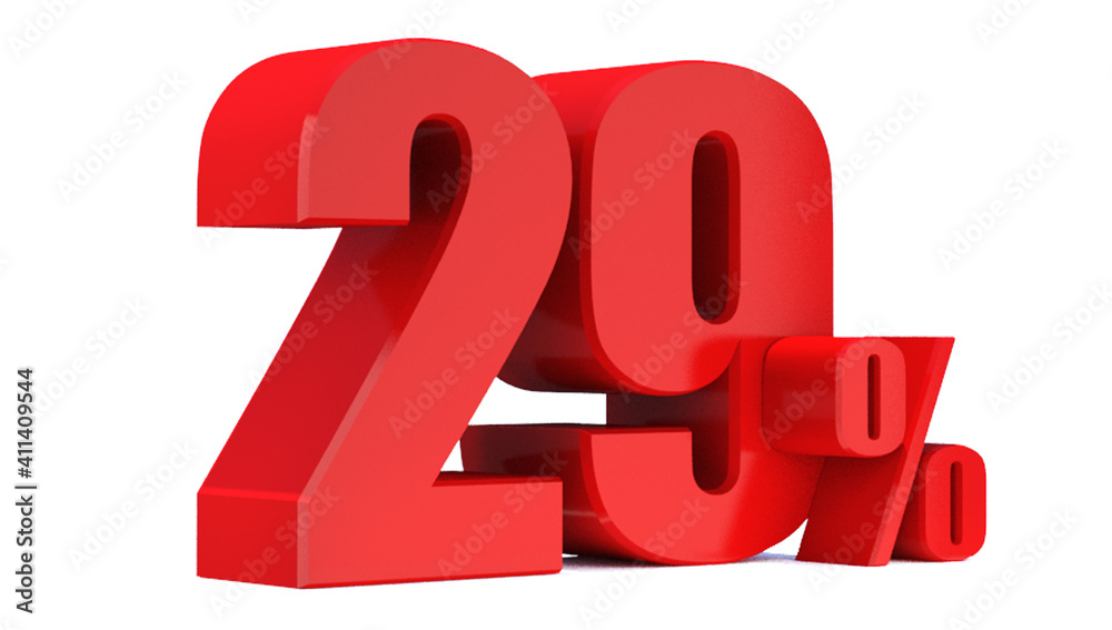 29 Percent off 3d Sign on White Background, Special Offer 29% Discount Tag, Sale Up to 29 Percent Off,big offer, Sale, Special Offer Label, Sticker, Tag, Banner, Advertising, offer ... See More 29 Percent off 3d Sign on White Background, Special Offer 29% Discount Tag, Sale Up to 29 Percent Off,big offer, Sale, Special Offer Label, Sticker, Tag, Banner, Advertising, offer ... See More