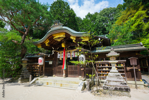 京都　八木神社の本殿