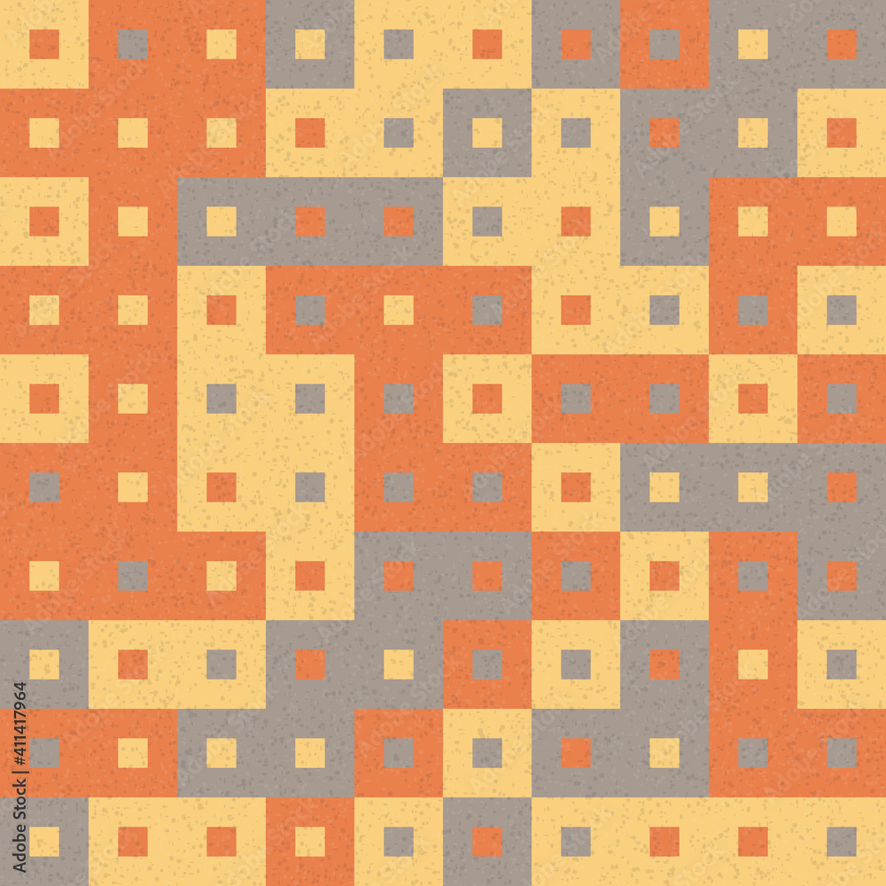 Abstract Geometric Pattern generative computational art illustration