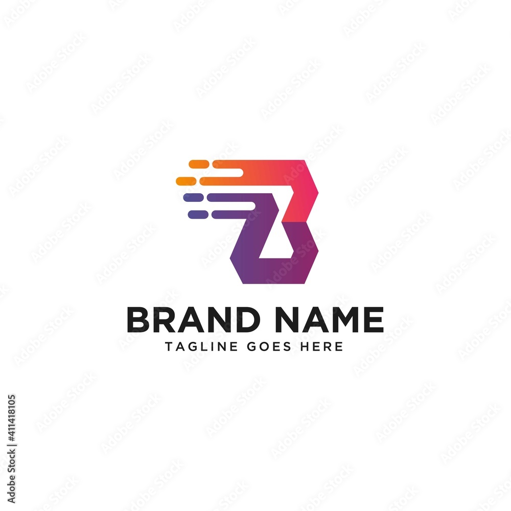 B Tech Logo design Template. B Tech Logo design Template.