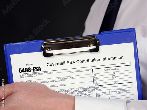 Form 5498-ESA Coverdell ESA Contribution Information photo