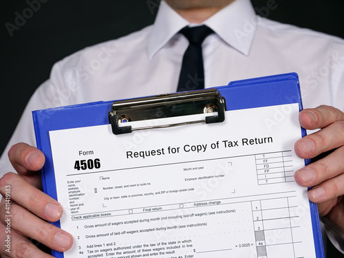 Form 4506 Request for Copy of Tax Return