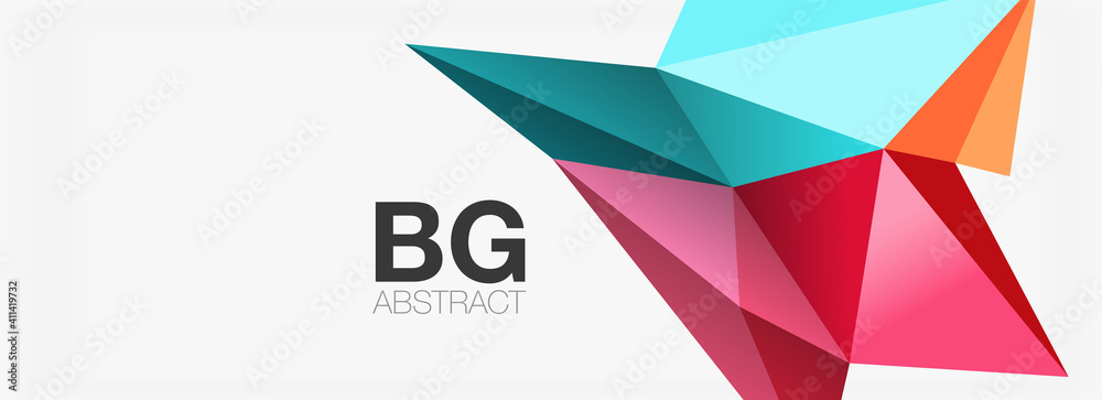 3d mosaic abstract backgrounds, low poly shape geometric design 3d mosaic abstract backgrounds, low poly shape geometric design