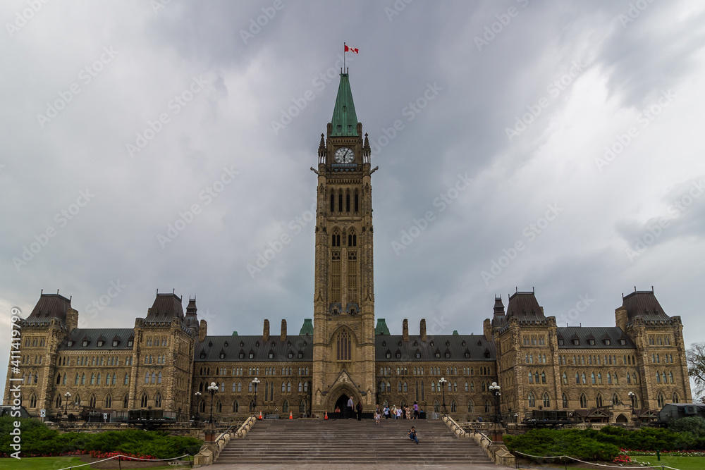 House of parliament in Ottawa